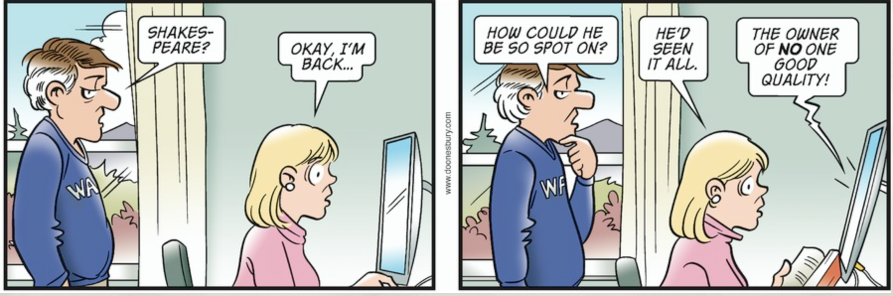 Doonesbury Porn - Language Log Â» Shakespeare on The Former Guy?