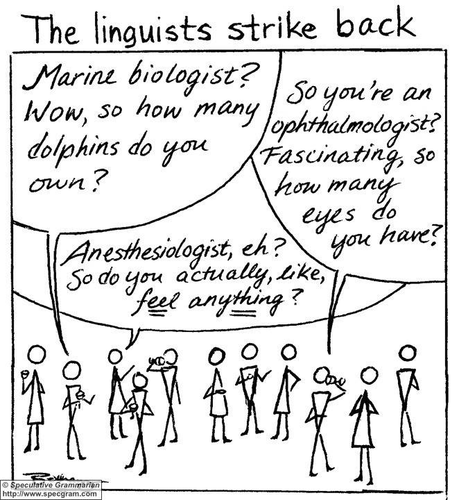 Language Log » Linguists Strike Back…