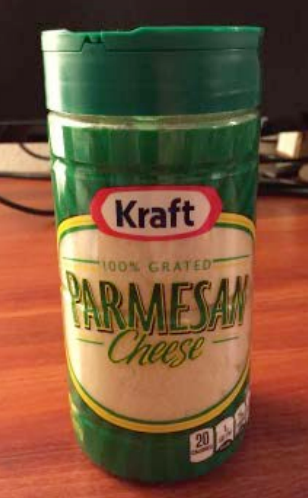 Language Log 100 Grated Parmesan Cheese