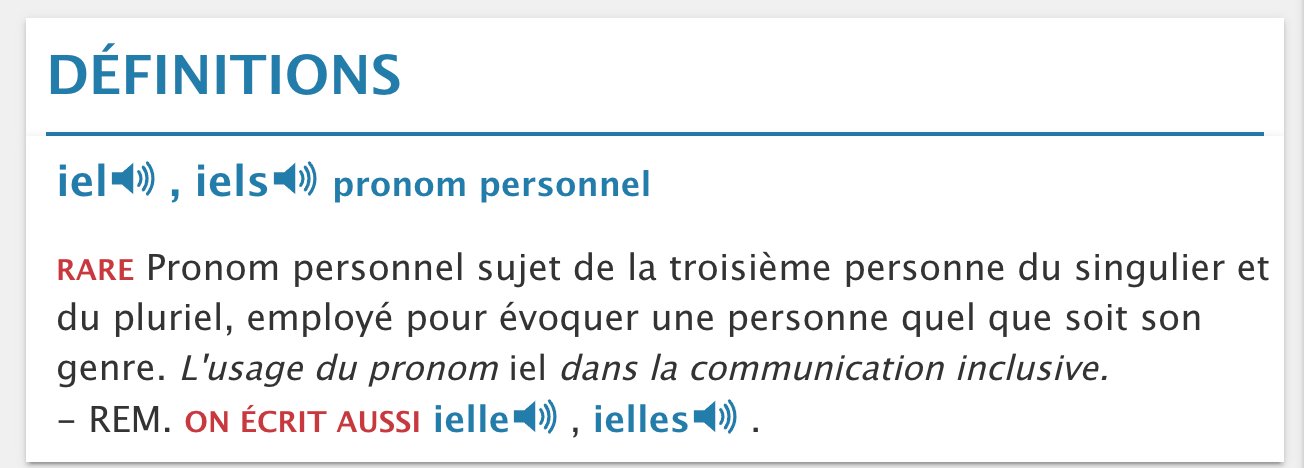 La bonne utilisation du dico! (How to use the dictionary