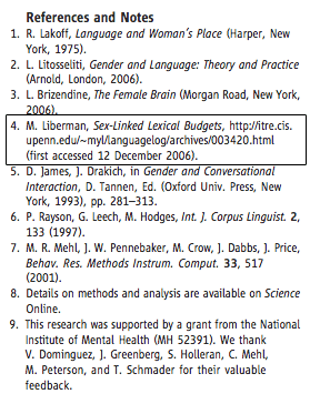 Mehl et al. References