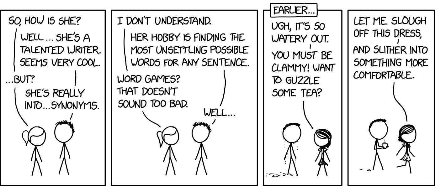 Language Log Synonym Date