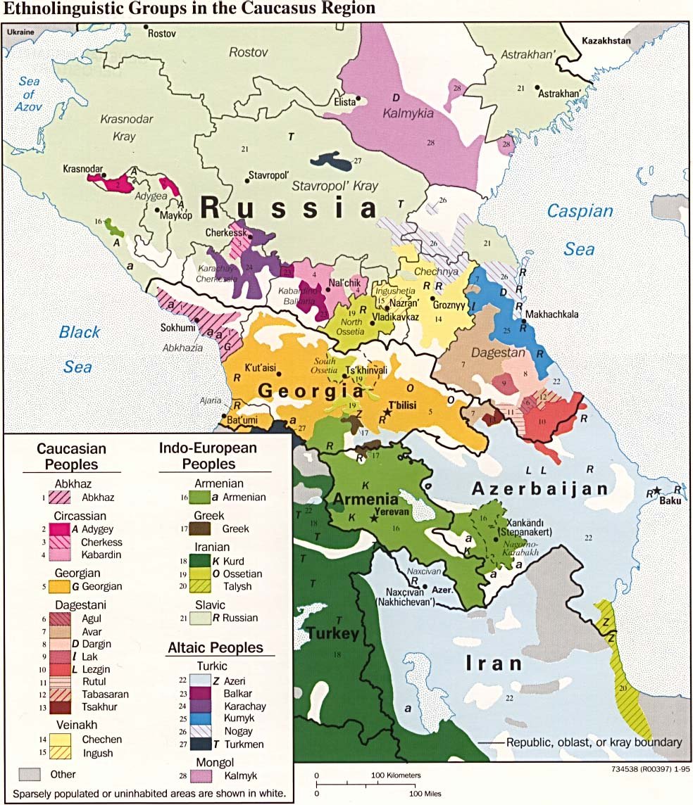 Languages of Caucasus
